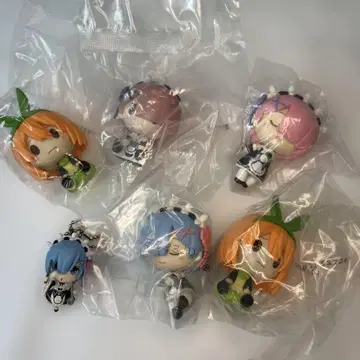 렘 라무 에밀리아 피규어 6체 세트