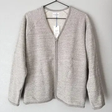 [ 새상품 미사용 ] 블루레이 마켓 쭈리 지퍼 가디건 그레이