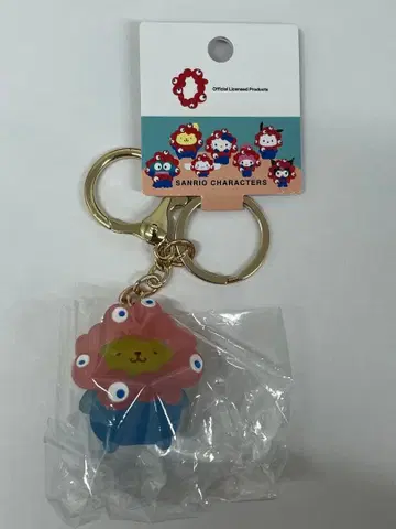 간사이 만박 EXPO2025 산리오 미야쿠미야쿠 클리어 키링 폼폼푸딩
