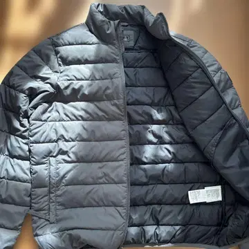 다크 그레이 방수 다운 자켓 신소재