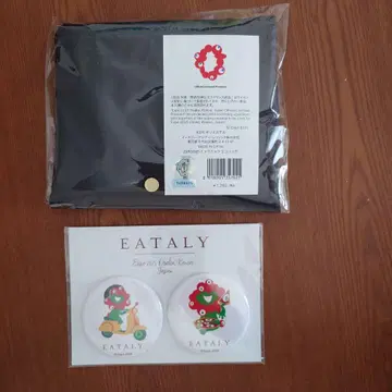 EATALY 이탈리 에코백 블랙, 마그넷 미야쿠미야쿠