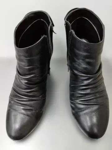 천연 가죽 부츠