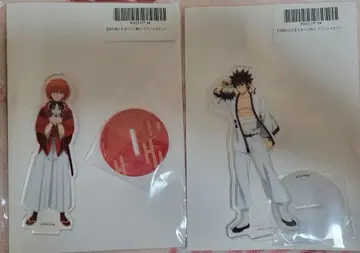 바람의 검심 아크릴 스탠드 히무라 켄신, 사가라 사노스케 2개 세트