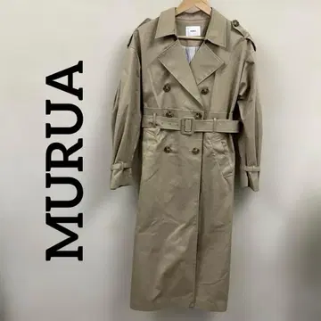 [MURUA] 트렌치코트 FREE 베이지 여성용 코트 #3288