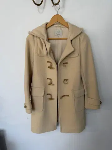 BEAUTY&YOUTH 베이지 더플 코트 M