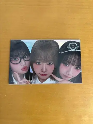 ME:I WHO I AM 라포네 스토어 홀로그램 스티커