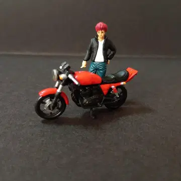 폭주전선 바이크 미니어처 피규어 양키 인형 포함