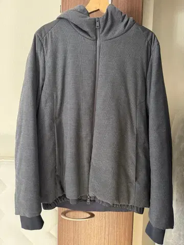 GLOBAL WORK 후드 부착 집업 자켓