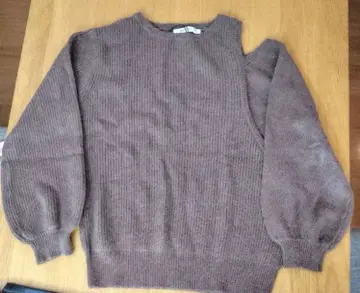 MOUSSY 니트 긴팔 오픈 숄더 미사용 새상품