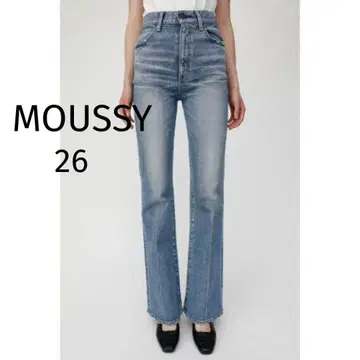 MOUSSY 인기 MVS FLARE 플레어 데님 팬츠