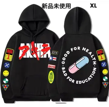 애니메이션 후드티 만화 후드티 AKIRA 캐릭터 후드티 XL 사이즈