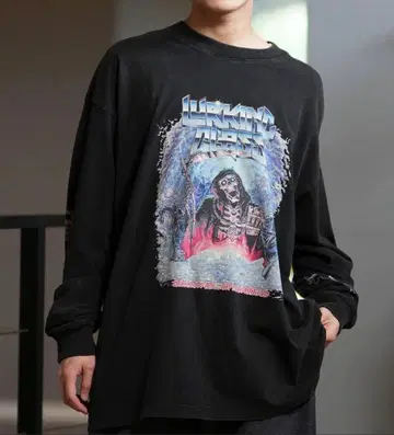 택 포함 새상품! 라 킹 클래스 롱 T셔츠