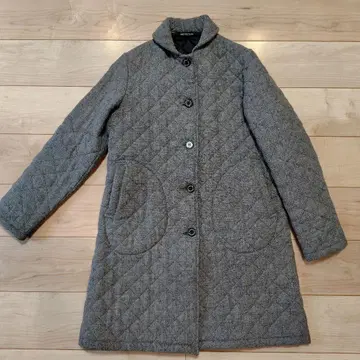 트래디셔널 웨더 그레이 퀼팅 스코틀랜드제 36