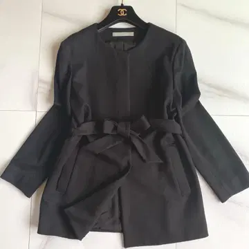 새상품급 theory luxe 띠어리 럭스 lian 노카라 코트