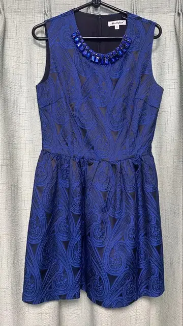 Akellylan 엘레강트 드레스 M 사이즈 파랑