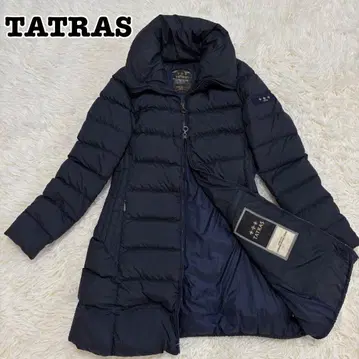 [ 컨디션 최상 ] 타트라스 TATRAS 롱다운 폴리테아마 네이비 829