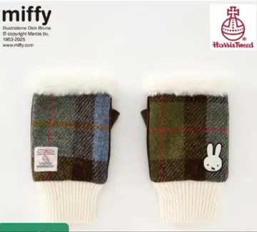 미피 핑거리스 그로브 & 넥워머 장갑 머플러