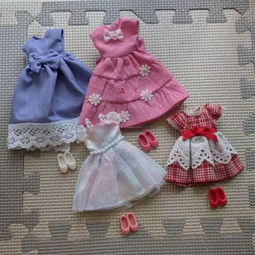 리카짱 옷 갈아입기 의류 드레스 세트