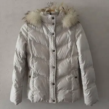 쿠미쿄쿠 다운 자켓 퍼 후드 탈부착 가능