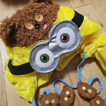 USJ 미니언 밥 팀 BOB 유니버셜 봉제 인형 팬캡