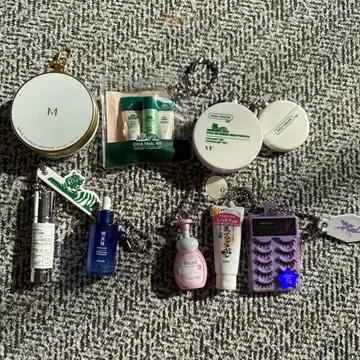 메이크업 미니어처 키링 가챠 캡슐 토이