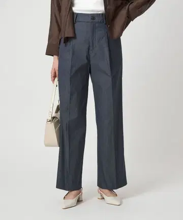 새상품 green label relaxing 키치토 하의 와이드 팬츠