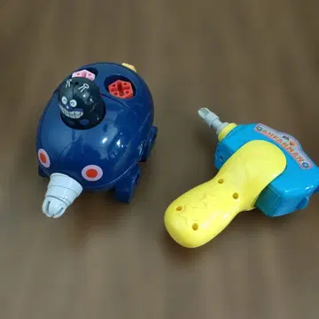 세가 호빵맨 조립 DIY 나사나사 두더지맨 세균맨 드릴