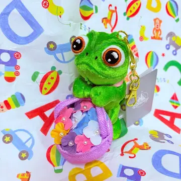 디즈니 스토어 파스칼 봉제 인형 키체인 웨딩