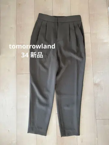 미사용 투모로우랜드 볼지 턱 팬츠 새상품