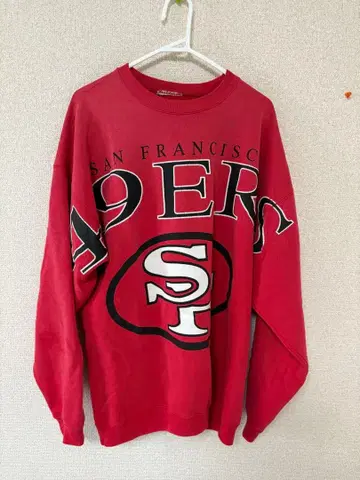 샌프란시스코 49ers 맨투맨 레드