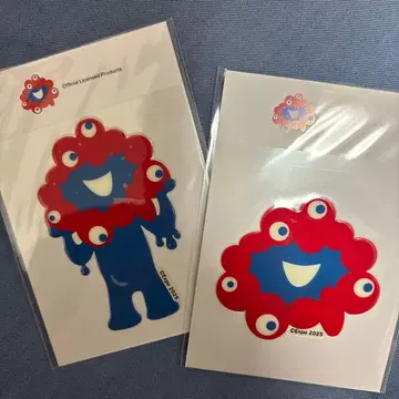 미사용 새상품 2장 세트 미야쿠미야쿠 내열내수 씰 스티커 오사카 만박