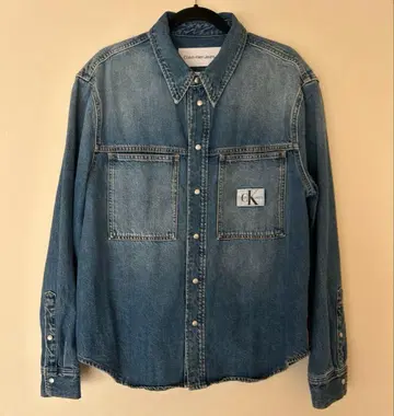 [ 새상품급 ] Calvin klein jeans 데님 셔츠 M