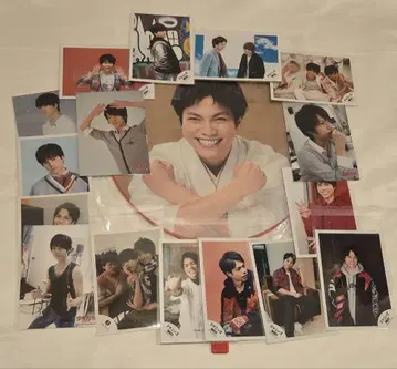 쟈니즈 west 시게오카 부채&사진 묶음 판매