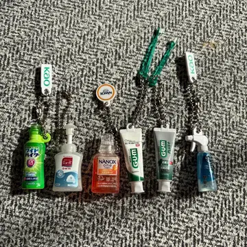 생활용품 미니어처 키링 가챠 캡슐 토이