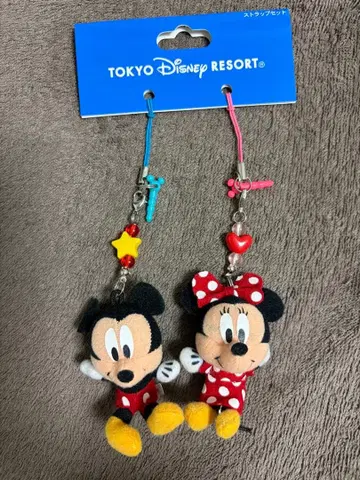 도쿄 디즈니 리조트 미키 미니 스트랩 세트
