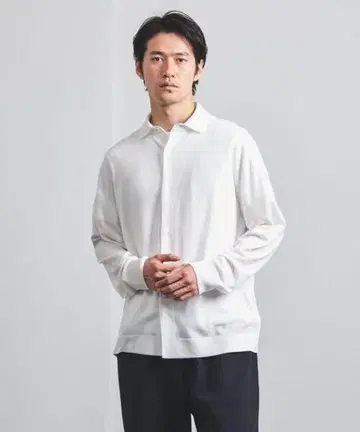 CFCL 하이 게이지 니트 셔츠 가디건