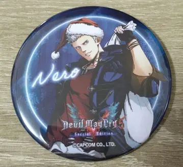 데빌 메이크라이 크리스마스 캔뱃지 네로