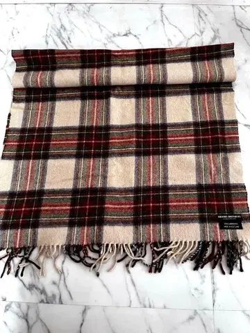 [ 거의 미사용 ] 영국제 브룩스브라더스 스코틀랜드제 스톨