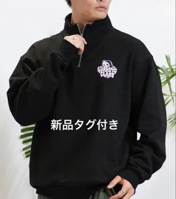 택 포함 새상품! 래킹 클래스 하프 지퍼 맨투맨 트레이닝복