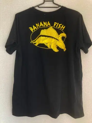 BANANA FISH 콜라보T셔츠 캔뱃지