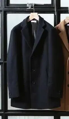 새상품 뷰티&유스 유나이티드 애로우즈 멜톤 숏 체스터 코트