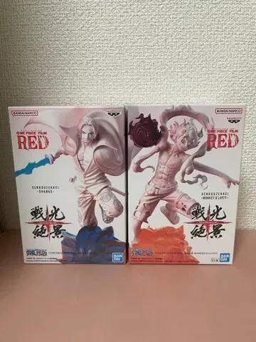 원피스 FILM RED 전광절경 샹크스 루피 피규어 2종 세트