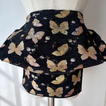 어른 헤코비 셔닐 나비 장척 자카드 헤코비 셔닐 직조