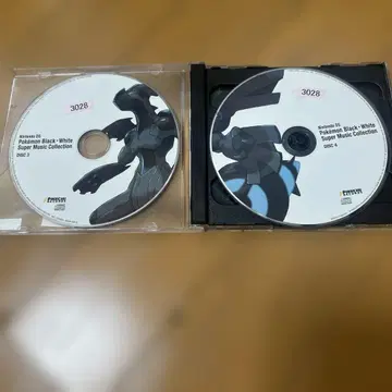 [레어] 포켓몬 BW 사운드 트랙 블랙 화이트 산토라 CD