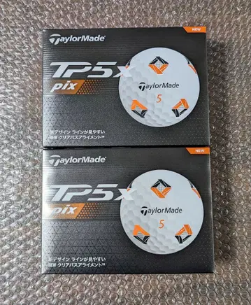 새상품 테일러메이드 TP5x pix 화이트 2024 모델 2더즌