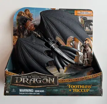 드래곤 길들이기 실사 영화판 피규어 투슬리스 나이트 퓨리 & 히컵