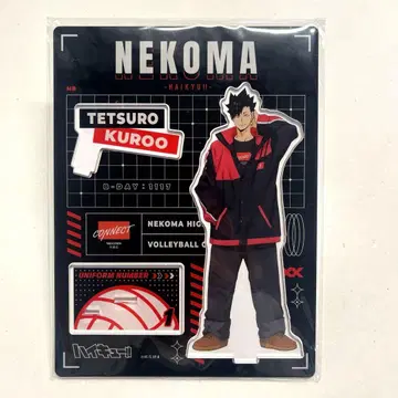 하이큐!! x ZOZOTOWN 빅 아크릴 스탠드 쿠로오 테츠로