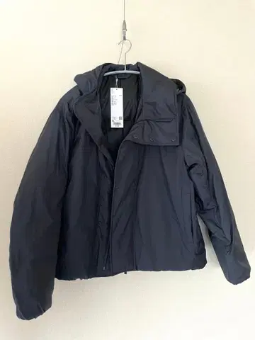 유니클로 U 퍼프 테크 파카 XL 유니클로 그레이