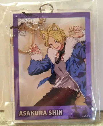 사카데이 사카모토 축제 아사쿠라 신 폴라로이드풍 키링