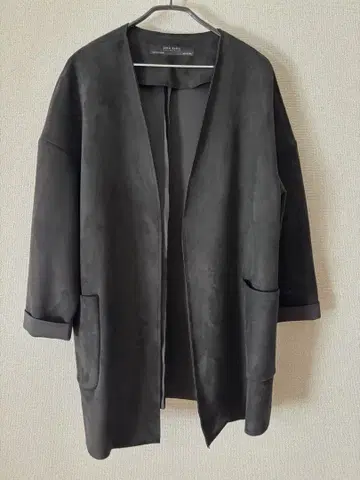 ZARA BASIC 노카라 코트